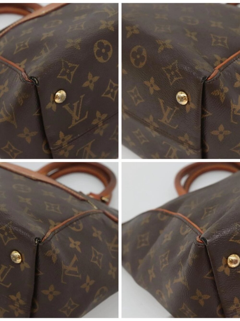 LOUIS VUITTON Monogram Tournel PM Hand Bag 2way M44026 LV Auth 127457 - Picture 14 of 16